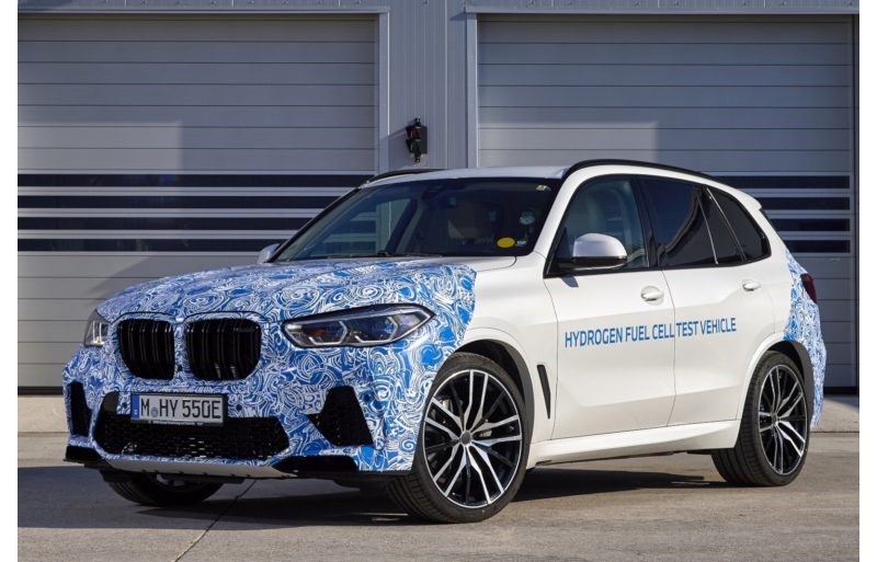BMW X5 waterstof getest op de openbare weg