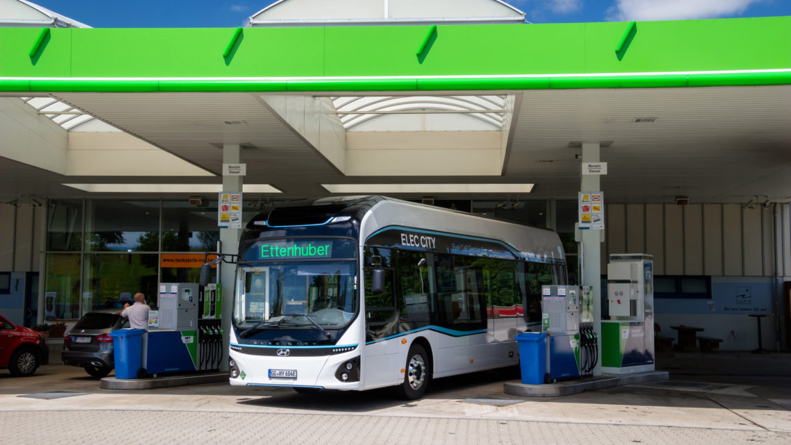 Hyundai doet pilot met stadsbus op waterstof