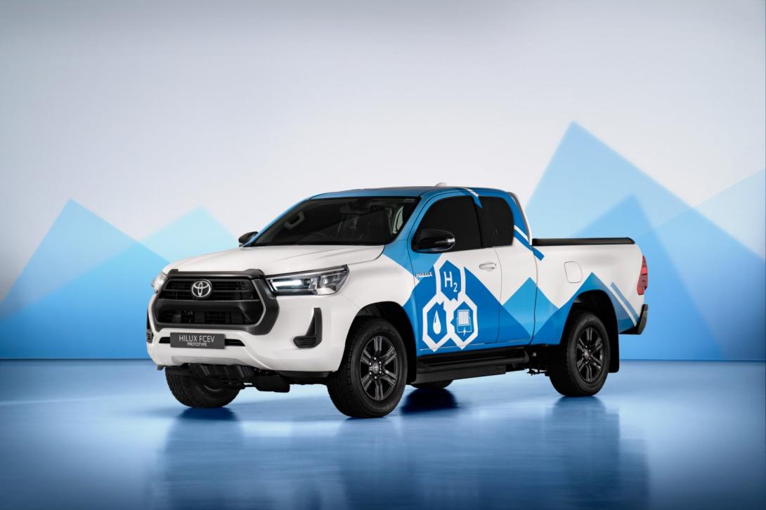 Toyota Hilux op waterstof