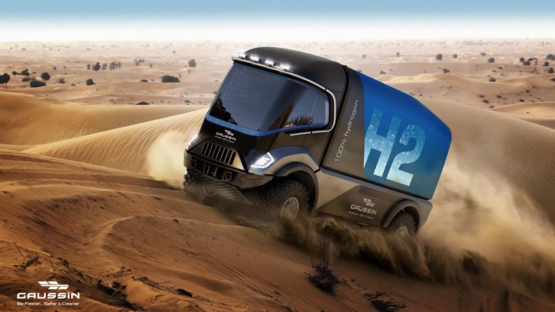 Paris-Dakar op waterstof