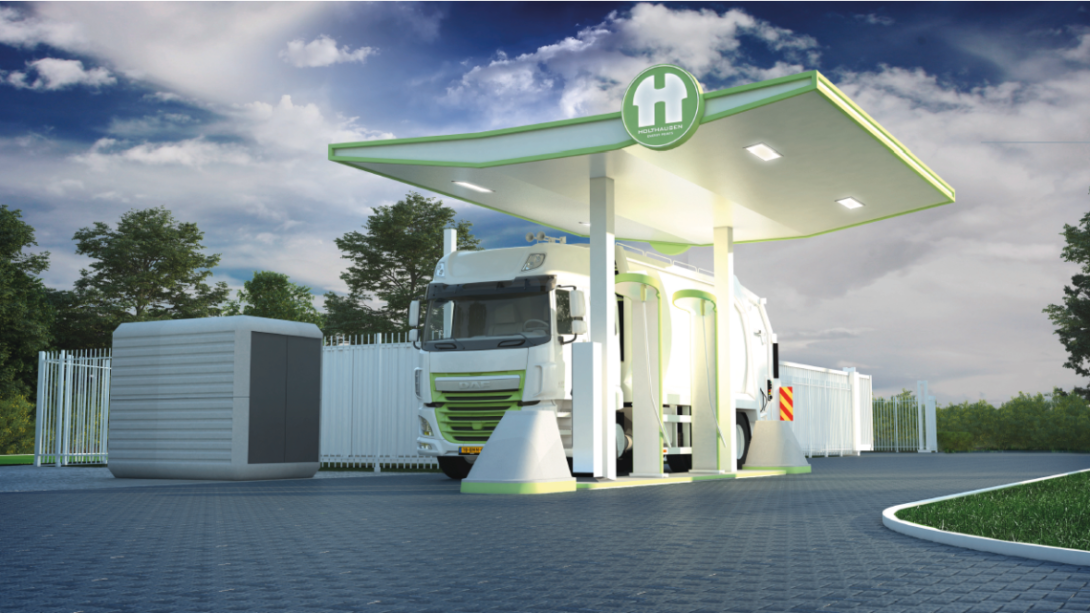 Eerste openbare waterstoftankstation in Groningen