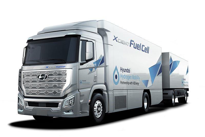 1e van 30 Hyundai waterstoftrucks in Nederland